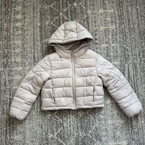 Zara Kids Cropped Puffer Jacket